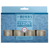 Rain Water Plug In Scented Oil Refill, 4-Pack