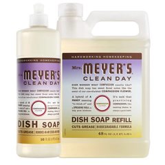 Compassion Flower Dish Soap & Refill Set
