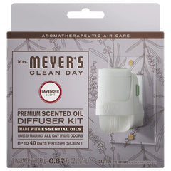 Lavender Plug In Scented Oil Warmer With Refill