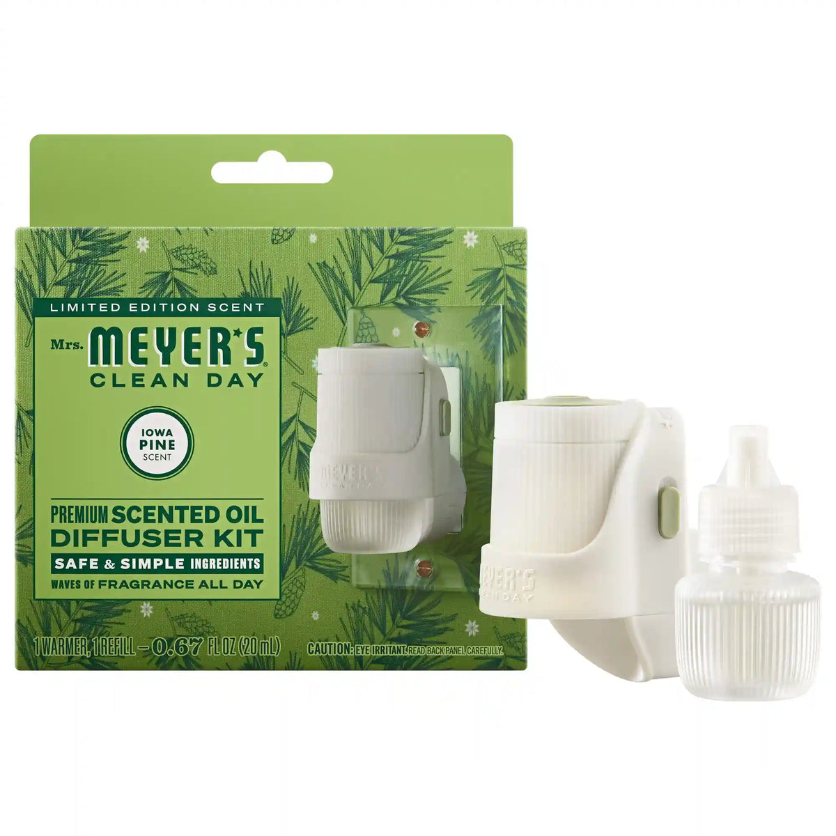 Iowa Pine Plug In Scented Oil Warmer With Refill