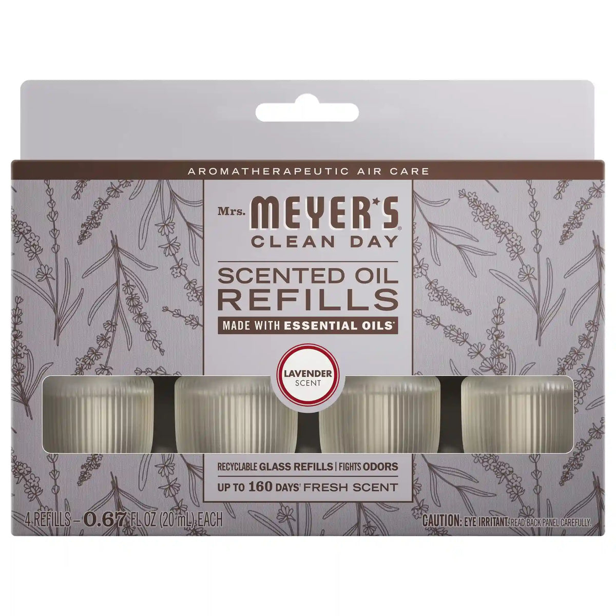 Lavender Plug In Scented Oil Refill, 4-Pack