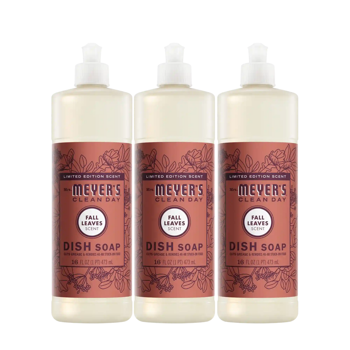 Fall Leaves Dish Soap 3-count Bundle