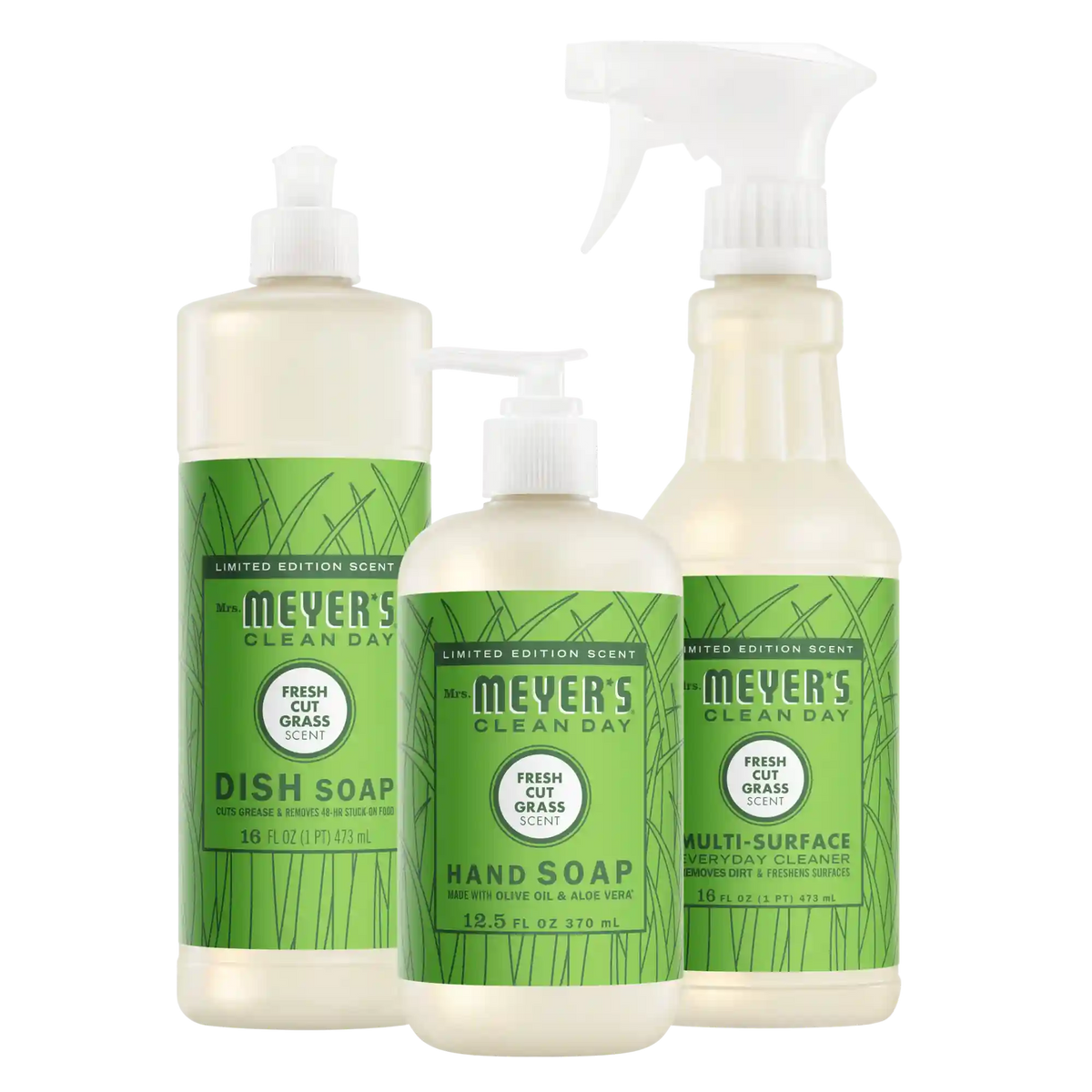 Fresh Cut Grass Kitchen Basics Set