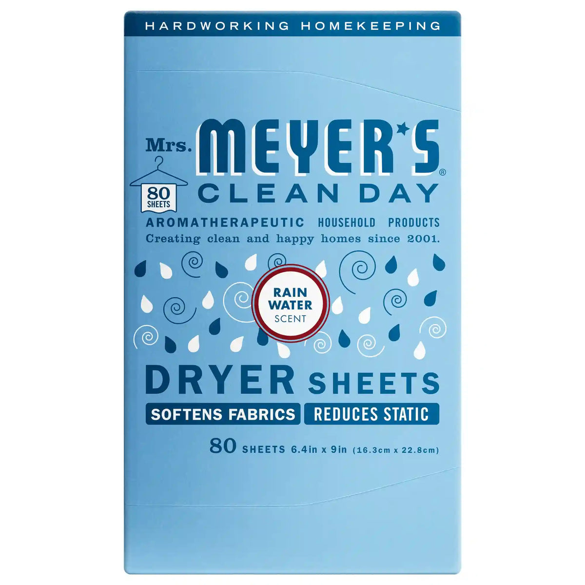 Rain Water Dryer Sheets
