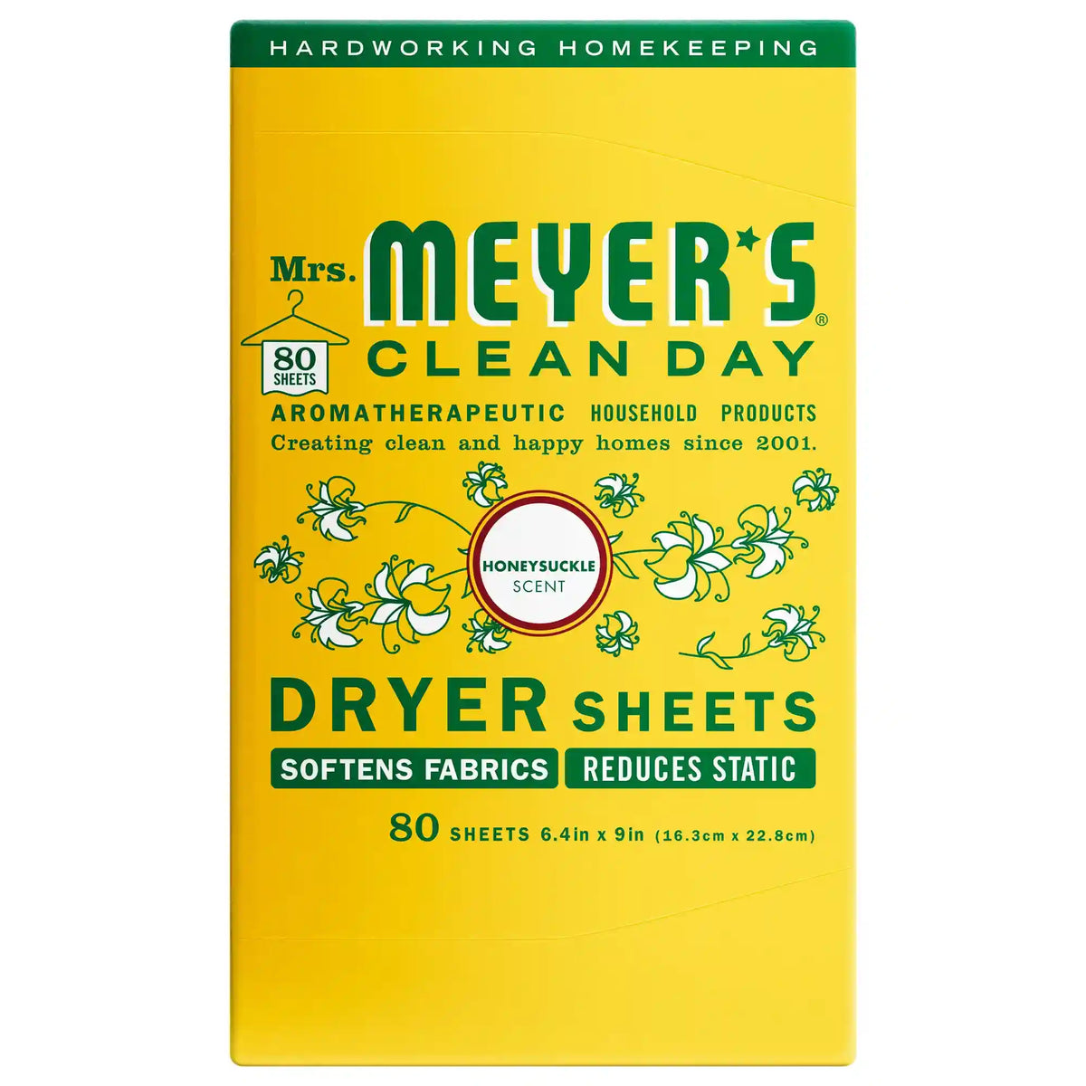 Honeysuckle Dryer Sheets