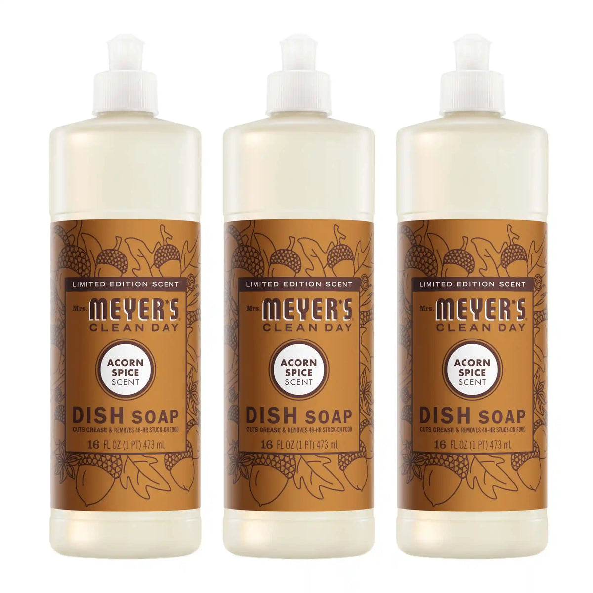 Acorn Spice Dish Soap 3-count Bundle